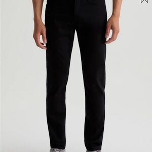 AG Tellis Men's Slim Black Jeans